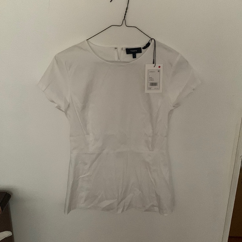 Theory White Shirt